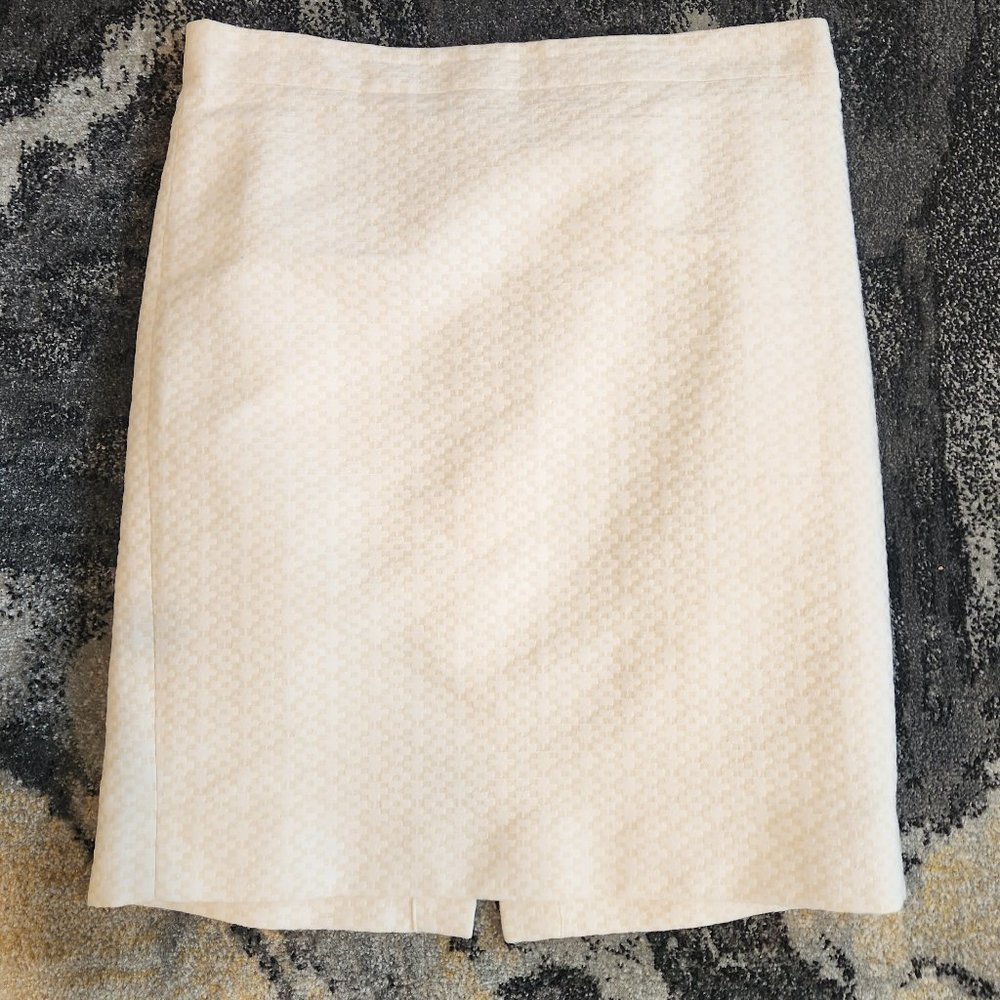 J.CREW pencil cotton skirt size 10